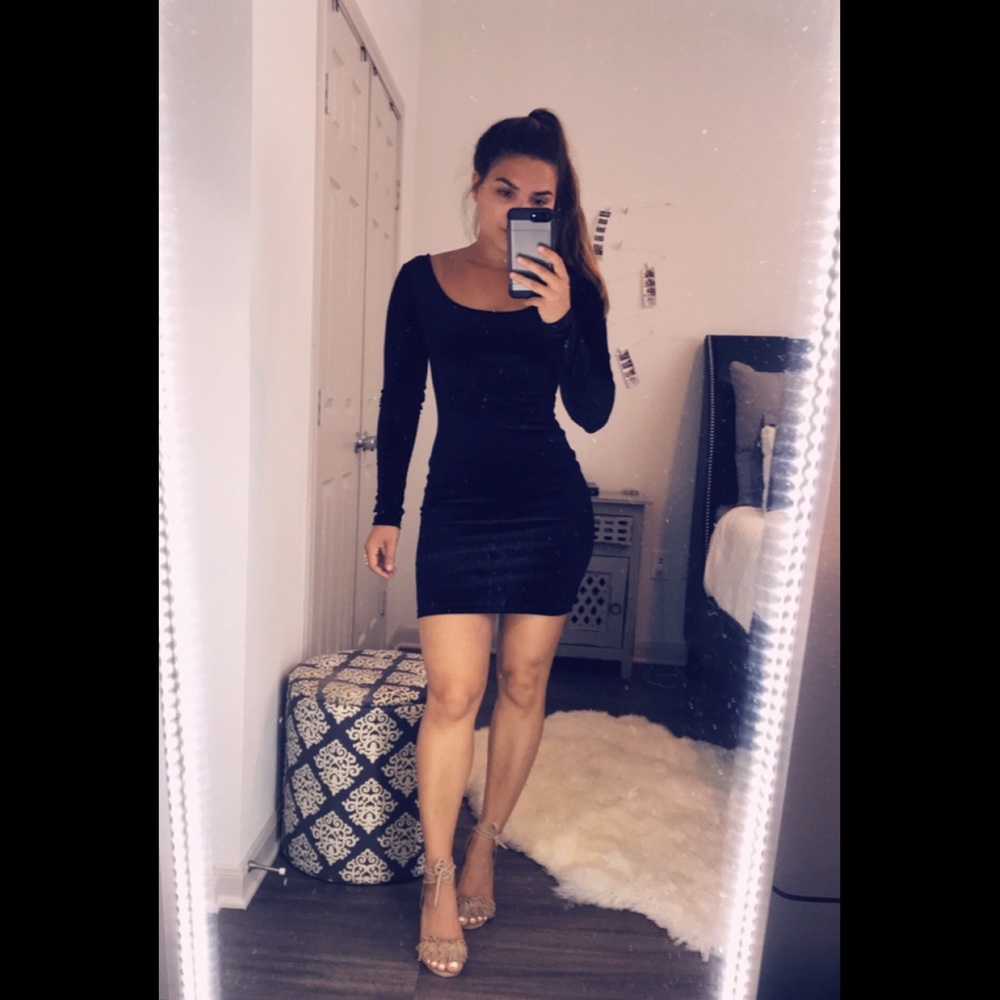 Garage Velvet Dress